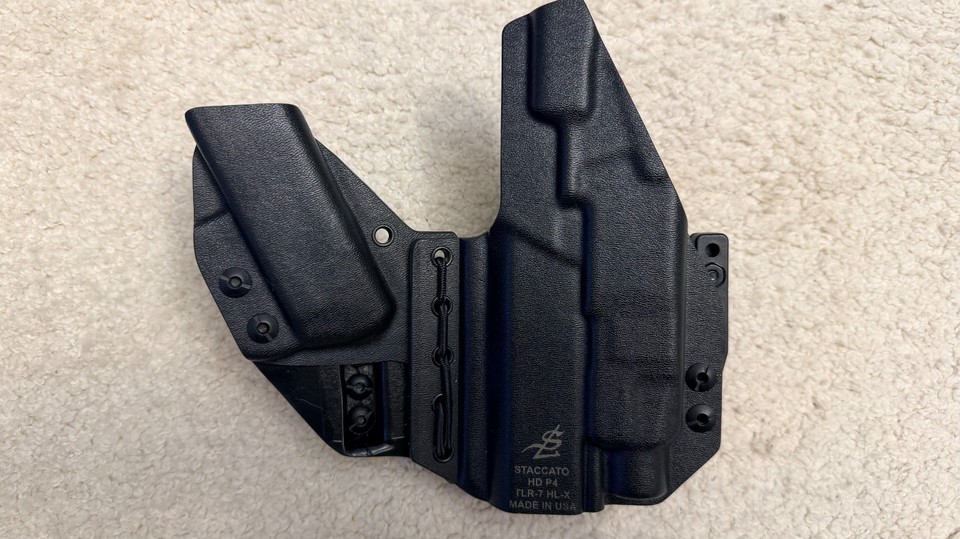 Loophole Systems Appendix AIWB holster for Staccato HD P4 with TLR7 HLX ...