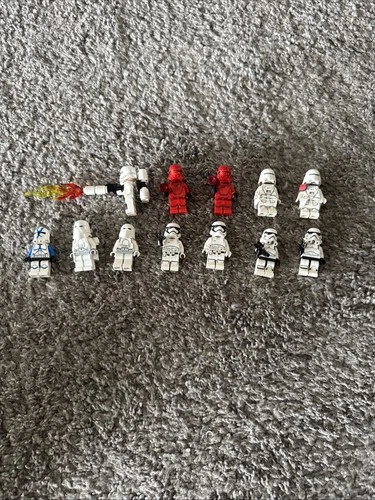 Lot Of 12 Lego Star Wars Trooper Minifigures