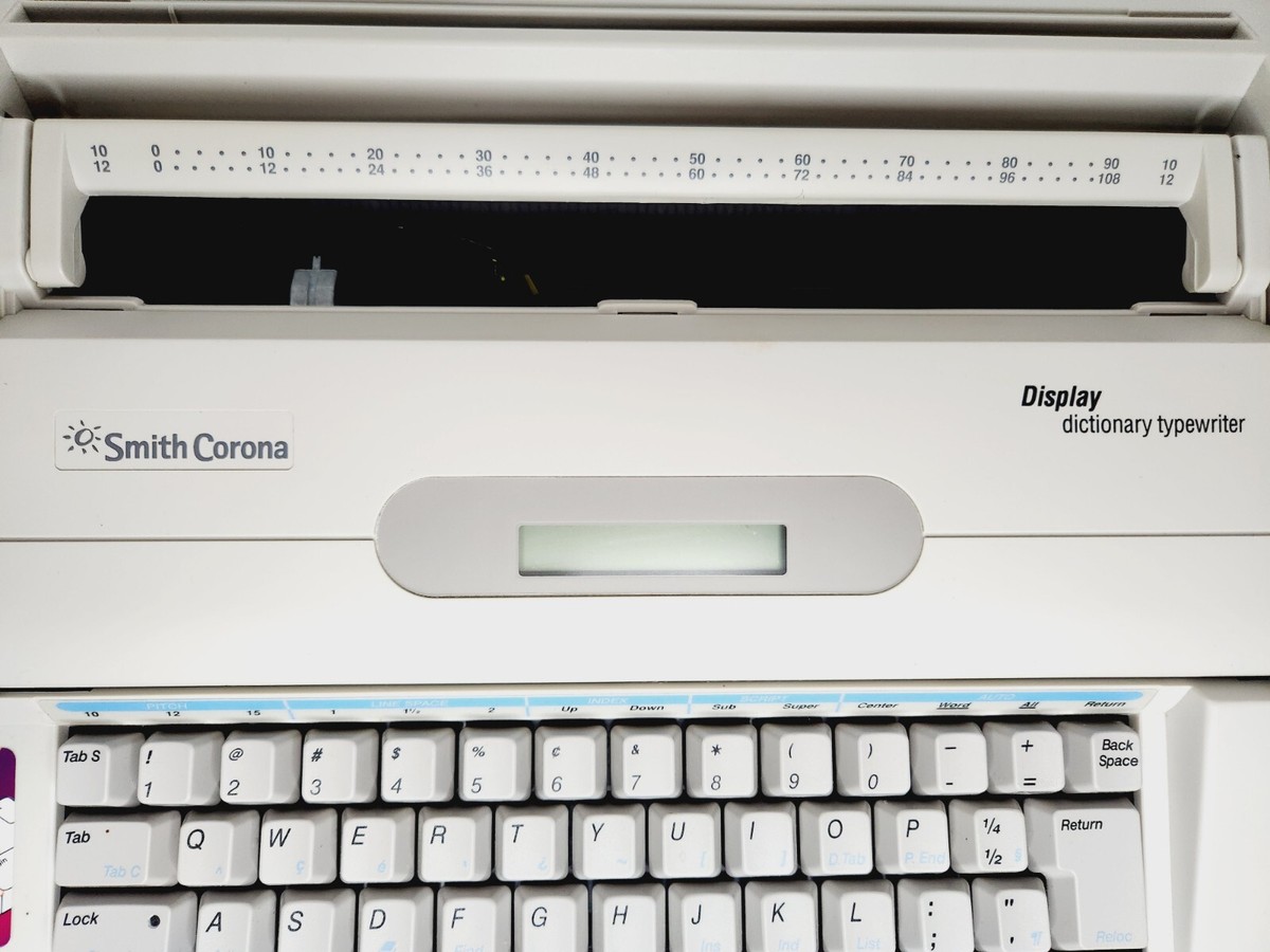 Smith Corona NA3HH Display 800 Dictionary Typewriter Digital