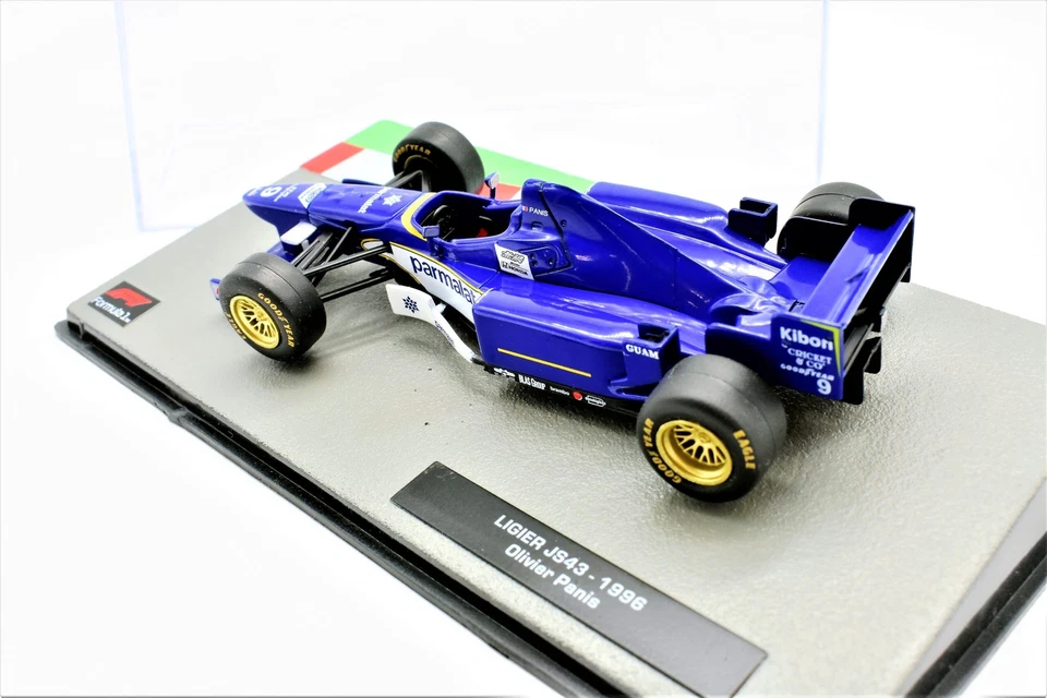 Modellini auto FORMULA 1 scala 1:43 LIGIER JS43 Panis collezione ixo modellismo - Immagine 4 di 4