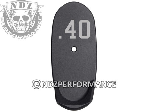 for SHIELD S&W Grip Ext Mag Plate L 9 40 BK .40 Caliber