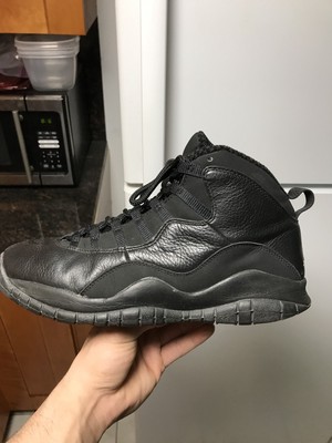 air jordan retro 10 black and white
