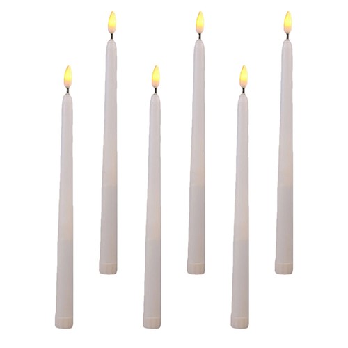 6 Pcs LED Candle Light Halloween Candles Lights for Decoration Father
