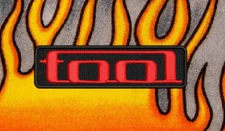 Tool (band) small rectangular Embroidered Patch Iron-On Sew-On US shipping