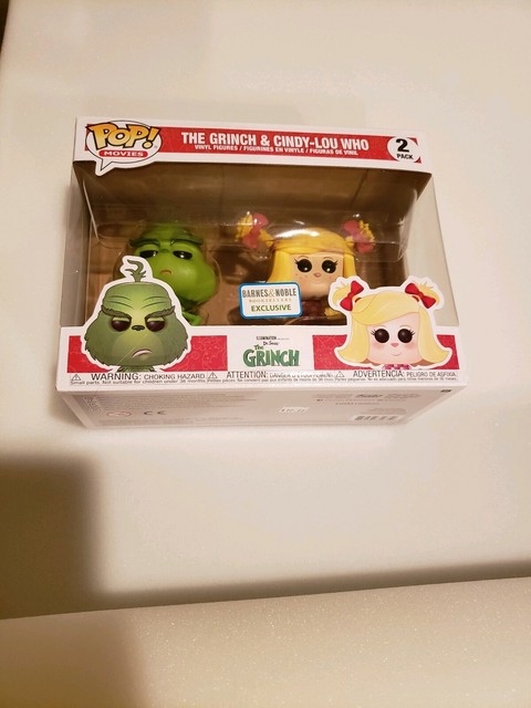Funko Pop Movies The Grinch Cindy Lou Who 2 Pack Barnes And