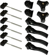 Universal Replacement Parts for Hard Tri-Fold Tonneau Cover - Rear / Front Clamp