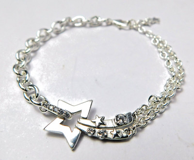 Authentic Pandora Bracelet, Shooting Star Double Chain #592409C01