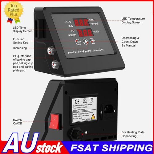Swing Away Heat Press LED Controller for Sublimation Print Machines 220V