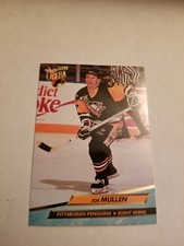 VINTAGE 1992-93 Ultra Penguins Hockey Card #166 Joe Mullen /w Free Sleeve