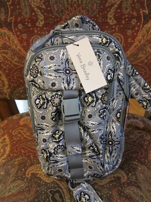 VERA BRADLEY UTILITY SLING BACKPACK IN PLAZA TILE NEW WITH  display picture 3
