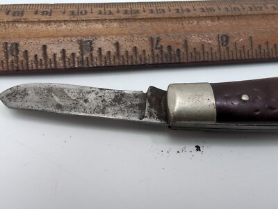 VTG CASE XX USA 8 Dot 6375 Pocket Knife 1972 RED BONE STOCKMAN 3