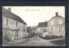 Old postcard France Barzy Rosay Dept 02 La Place Correspondance Militaire 1914