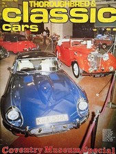 Thoroughbred & Classic Cars dec 1980 mini cooper, ferrari dino, ford Y TYPE, etc