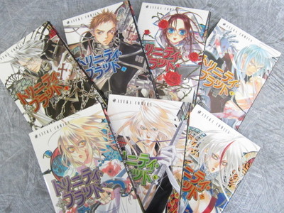 TRINITY BLOOD Kiyo Kyujo Qjo Manga Comic Set 1-7 Book KD