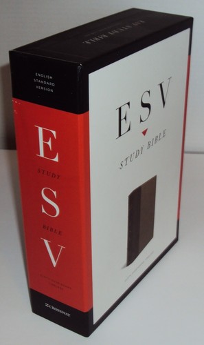 ESV Study Bible Hardcover Cloth Over Board Timeless English Standard Version - Picture 15 of 18