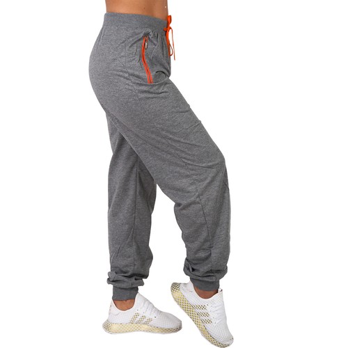 Hose Jogging bunter Reißverschluss Trainingshose Sporthose Fitness Taschen lang - Picture 3 of 27