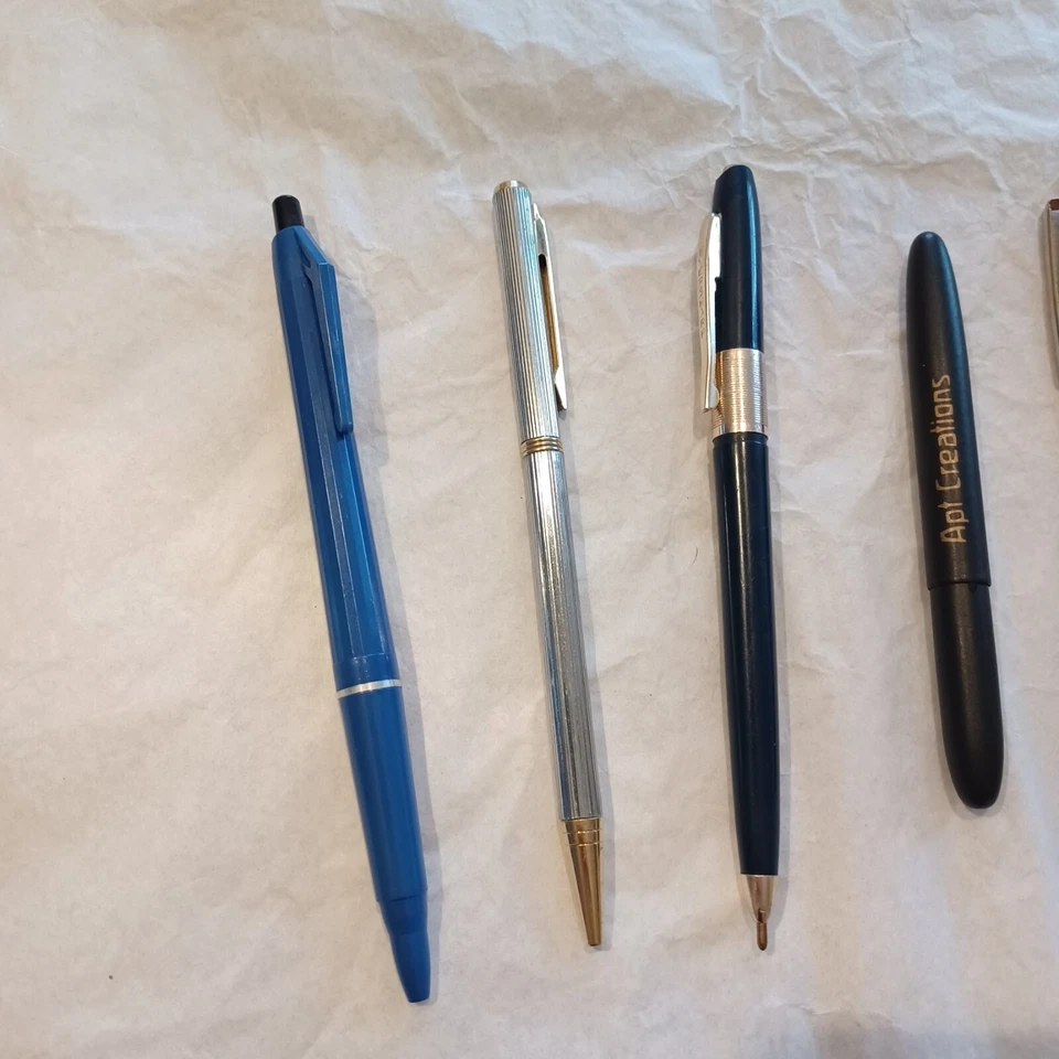 LOT de 6 stylos bille et 1 stylo plume ( Reynolds, Lecce pen, Eversharp,..) - Photo 4/4