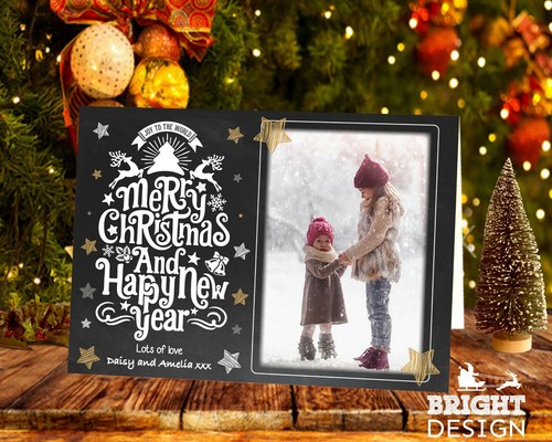 Personalised Christmas Cards Xmas Photo Folded Postcards Boy Girl Children Pack - Picture 26 of 115