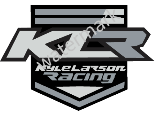 Kyle Larson Racing 2 PC Waterproof Logo Decal/Sticker | eBay