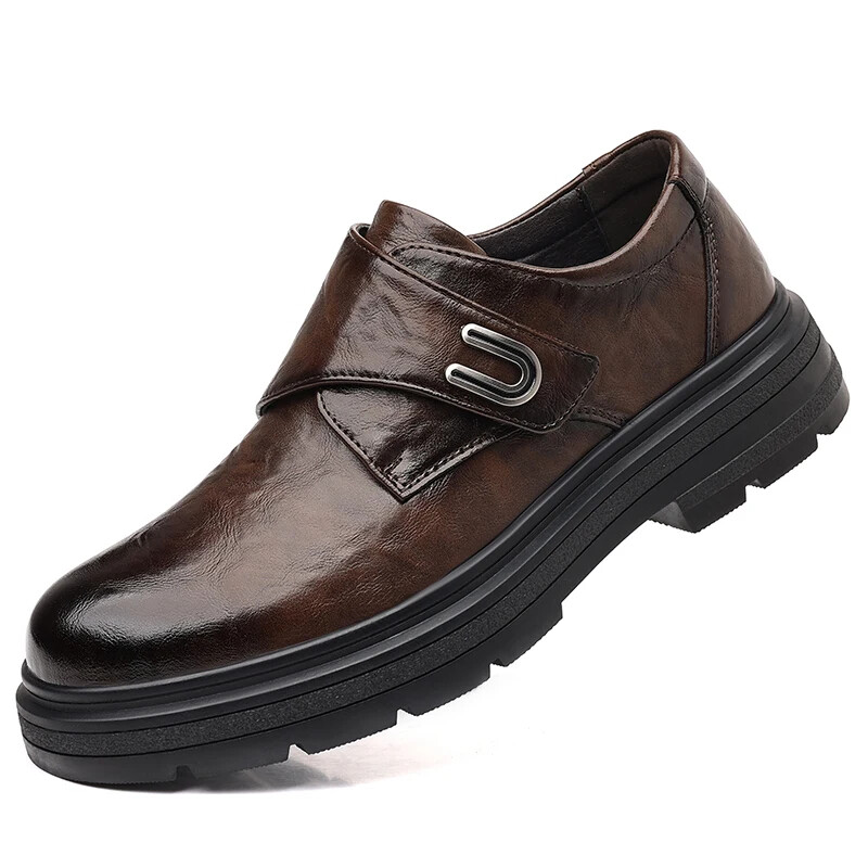 SAOLA Scarpe eleganti uomo business suola morbida spessa quotidiana ufficio comode slip on