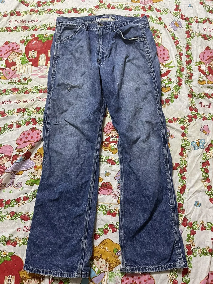 vintage 90s 00s ladies old navy brand worker wide leg casual jeans