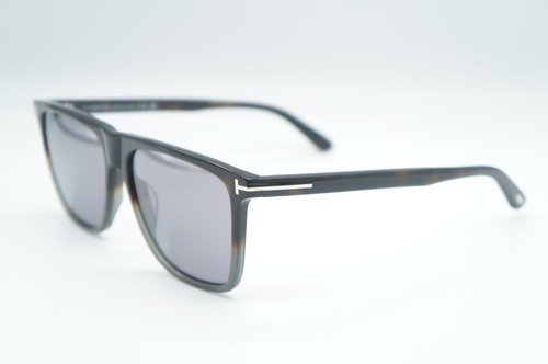 NEW TOM FORD TF 832 55C HAVANA GRAY AUTHENTIC SUNGLASSES FRAMES 57-15 - Picture 2 of 5