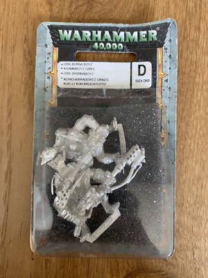 Warhammer 40K - Space Orks - ORC BURNA BOYZ / Brennaboyz - Metall - NEU / NEW