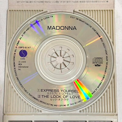 Madonna 1989 Express Yourself / The Look Of Love Japan Edition 3