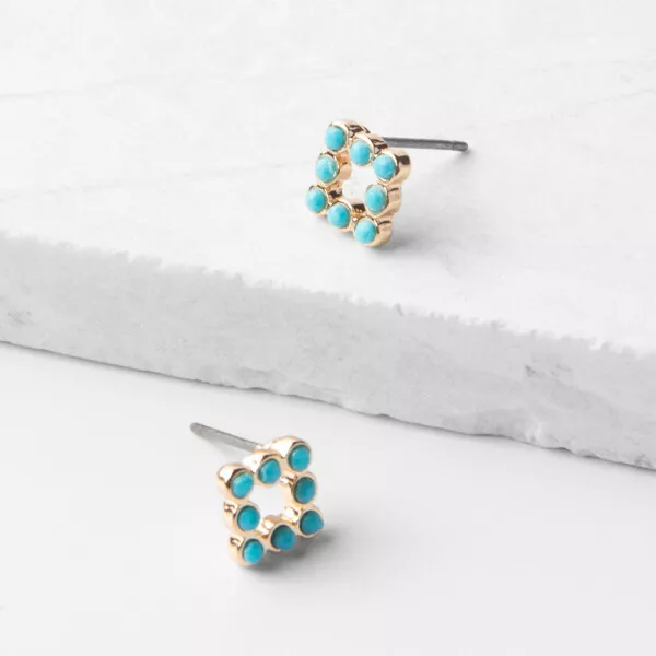 Plunder gem earrings outlet