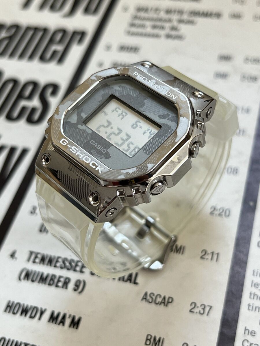 Casio G Shock Square Metal Ice Camo DW5600 Digital Watch | eBay Casio G Shock Square Metal Ice Camo DW5600 Digital Watch | eBay