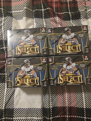 2022 Panini Prizm SELECT BLASTER BOX NFL Green And Yellow (4)