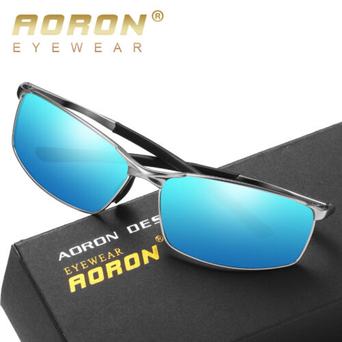 Occhiali da sole fotocromatici polarizzati da uomo UV400 Pilot occhiali sportivi occhiali da guida - Foto 13 di 25