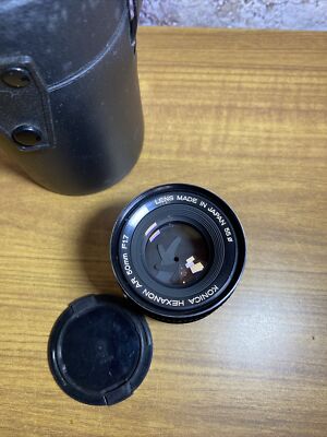 Konica Hexanon AR 50mm f/1.7 Lens From Japan with case R1 | eBay