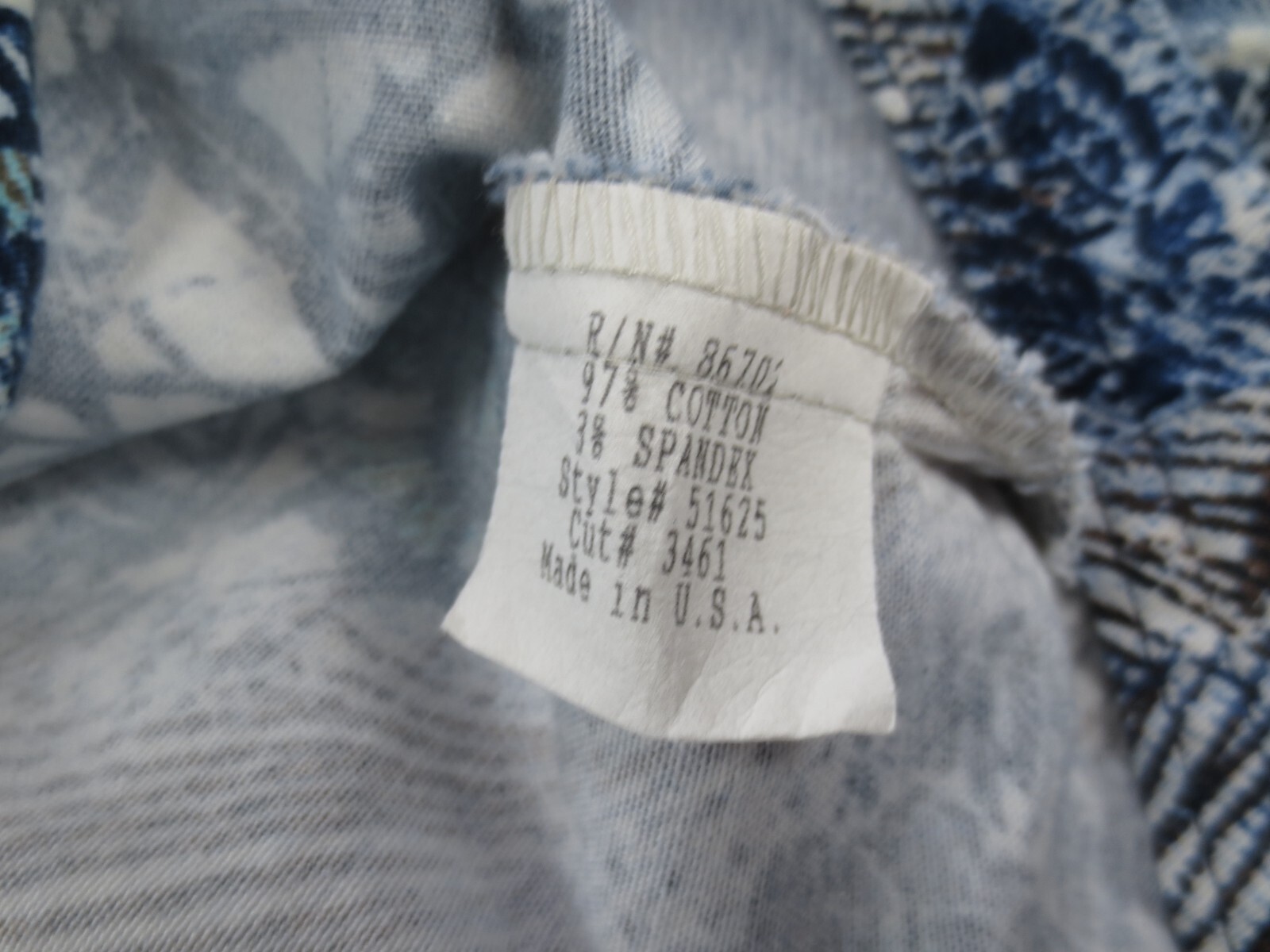 Patchington Jacket Womens Medium* Blue Floral Cot… - image 6