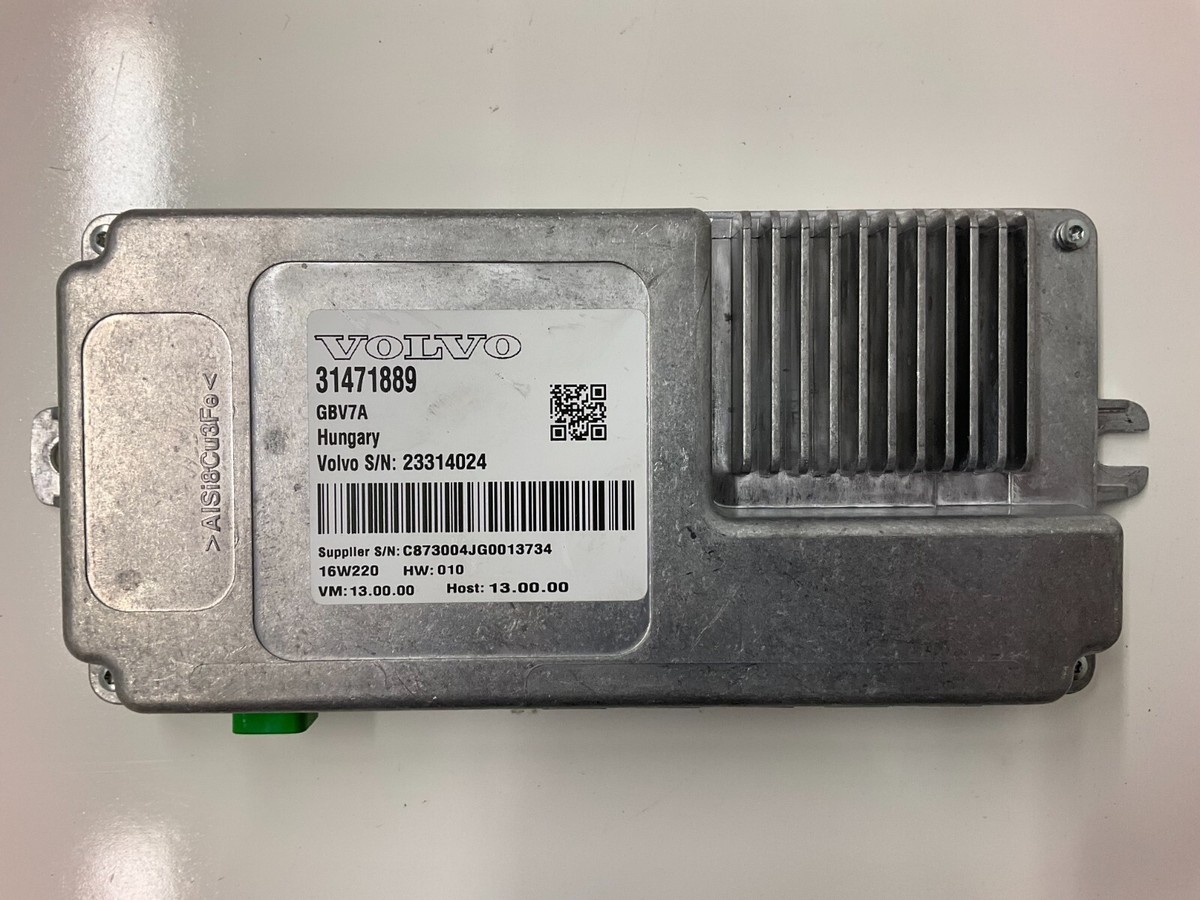 17-20 Volvo S90 V90 XC60 XC90 Camera Control Module 31471889