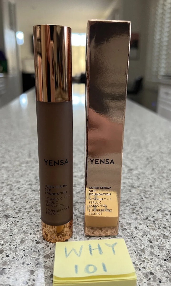 YENSA Super Serum Silk Foundation Vitamin C DEEP WARM 1oz/30mL FULL SZ  RET$45 | eBay