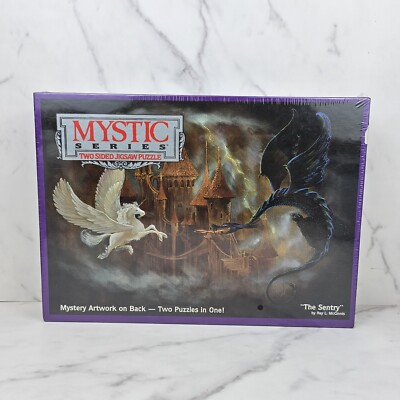 Mystic Series Two Sided Jigsaw Puzzle The Sentry Ray L McGinnis