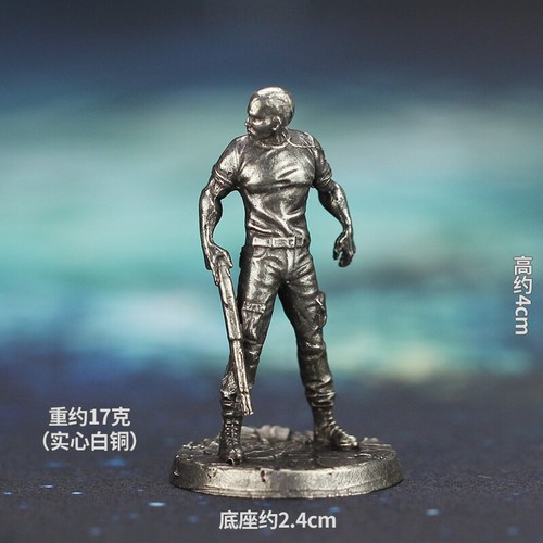 Metal Board Game Chess Walking Dead Mini Figure Collectible Statue Figurine - Picture 17 of 29