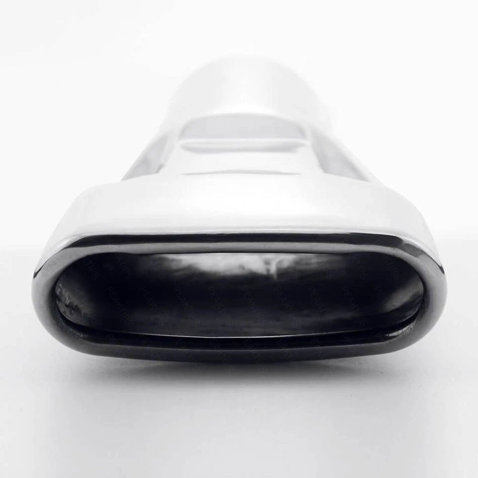 不锈钢 2.12 英寸排气尖适用于经典福特野马 1969 1970 焊接 — 第 3/4 张图片