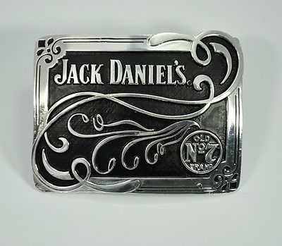 Jack Daniel`s No.7 Merchandising Whiskey Gürtelschnalle Lizenz Buckle *167