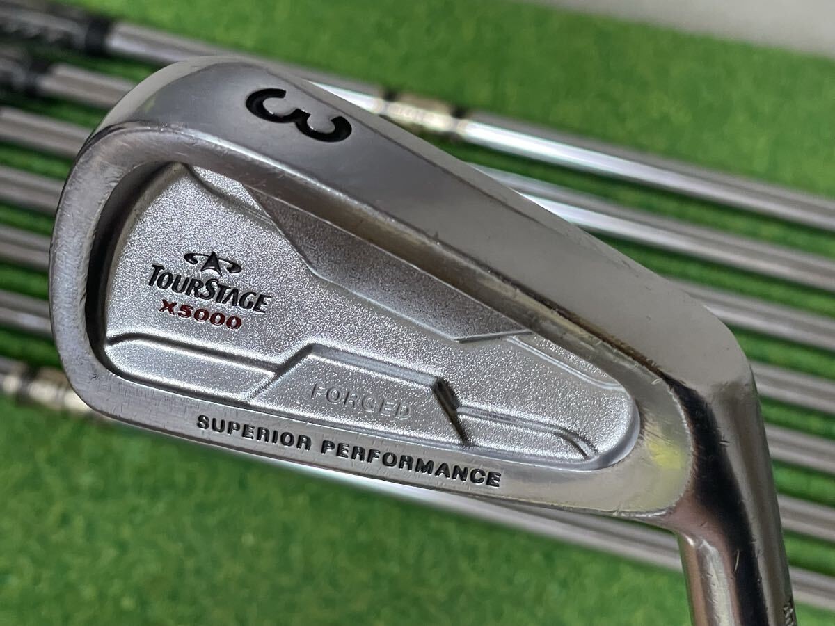 Bridgestone TourStage X5000 Iron Set 6.0 Flex 3-Pw Rifle Shaft 6.0