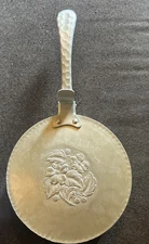 Vintage New Old Everlast Metal Hammered Aluminum Silent Butler Crumb Catcher Pan