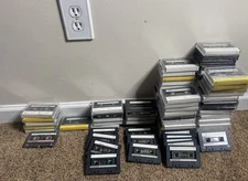Lot of 85 Supertape Vintage Cassette Tapes Selling as Blanks 60, 90 & 120 mins