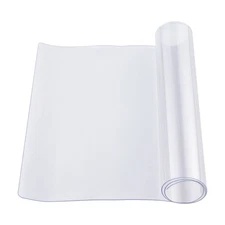 [New]PVC Table Protector 16x32 Inch Clear Plastic Desk Protector 1.5mm Thick
