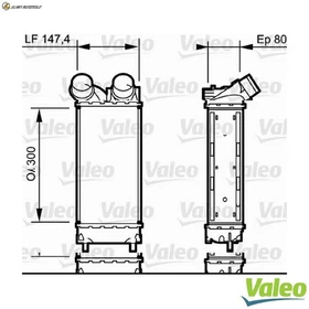 LADELUFTKÜHLER 818837 FÜR PEUGEOT PARTNER/TEPEE 3008/MPV GRAND/RAID 308/SW/Van
