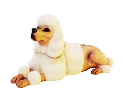 Beautiful Boehm Poodle Dog Figurine #40140