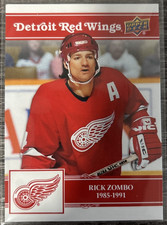 2025-26 Detroit Red Wings Centennial Rick Zombo #80 Base