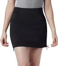 Columbia Women s Black Skort M Omni-Shield Repellent Omni-Shade UPF 50 Active