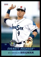 2016 Bryson Brigman Choice Minor League Rookie Everett Aquasox