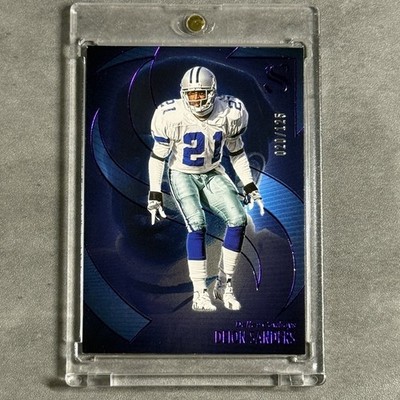 2025 Panini Silhouette - #49 Deion Sanders - Purple #/125 Dallas Cowboys SP